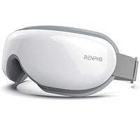 RENPHO Eyeris 1 - Massaggiatore per gli occhi con riscaldamento, Maschera occhi con musica Bluetooth per l'emicrania, Relax e affaticamento occhi, Massaggiatore riscaldato per occhi e viso
