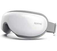RENPHO Eyeris 1 - Massaggiatore per gli occhi con riscaldamento, Maschera occhi con musica Bluetooth per l'emicrania, Relax e affaticamento occhi, Massaggiatore riscaldato per occhi e viso