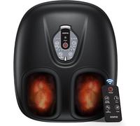 RENPHO Massaggiatore per Piedi con Calore, Portatile, Massaggiato 1-nero R-D003R