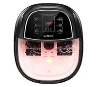 RENPHO Pediluvio piedi con Riscaldamento Veloce Massaggio Automatico e Potenti Getti di Bolle, Rulli Massaggianti shiatsu Motorizzati, Pedicure per Piedi Stanchi, Temperatura Regolabili