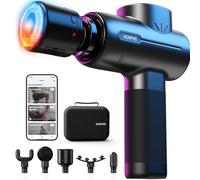 RENPHO Pistola Massaggio Muscolare con Testa Calda e Fredda,Bluetooth e App