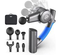 Renpho R4 Pro Muscolo Pistola Massaggiatore con Braccio Regolabile e 6 Testine Massaggianti