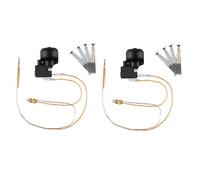 Renrra 2 Pezzi Termocoppia e Interruttore A Inclinazione Adatto per Riscaldatore da Esterno Adatto Kit Sensore Termocoppia Invernale