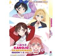 Rent A Girlfriend / Kanojo Okarishimasu Stagione 1-3 Anime DVD [Inglese Dub]