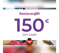 RentacarGift Gift Card 150 EUR Key - GERMANY