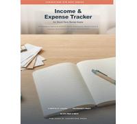 Rental Income & Expense Tracker: Bookkeeping Logbook for Airbnb, VRBO & Short-Term Rental Hosts | Track Income, Expenses & Tax Deductions