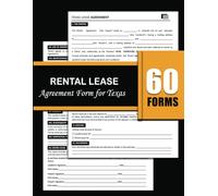 Rental Lease Agreement Form for Texas: Residential Property Contract for Tenants and Landlords - Usable by Month or Year