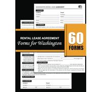 Rental Lease Agreement Forms for Washington: Residential Property Contract - Real Estate Agency Doc to be Used by Month or Year