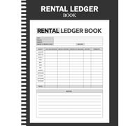 Rental Ledger Book: A Simple Accounting Log for Landlords and Property Managers