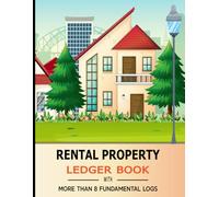 Rental Property Ledger Book: Rental Property Planner | Landlord Organization Template | Property Management Spreadsheet | Real Estate Investment Log