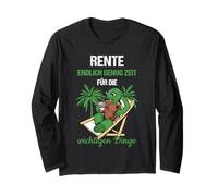 Rente Endlich Genug Zeit für Die Wichtigen Dinge Rent Maglia a Manica