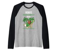 Rente Endlich Genug Zeit für Die Wichtigen Dinge Rent Maglia con Maniche Raglan
