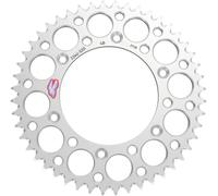 Renthal 224u-520 Ultralight Grooved Rear Sprocket Argento 48t
