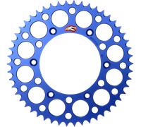 Renthal 224u-520 Ultralight Grooved Rear Sprocket Blu 51t