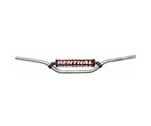 Renthal 7/8 22mm Atv Gara Argento 781 H-Bar Imbottito Honda TRX 450R