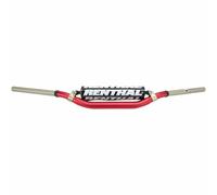 Renthal 922-01-RD-07-185 Twinwall Manubrio - RC Alto Piegare - Rosso