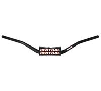 Renthal Barra Grossa Manubrio - Piatto Pista - Nero Moto Atv / Utv 843-01-BK