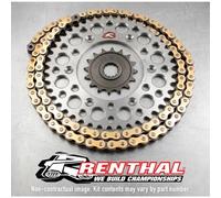 RENTHAL Chain Kit 520r1 13/49 Standard-Ultra-Light Self-Cleaning Integrata