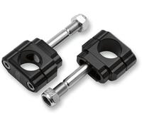 RENTHAL CL019 Coppia Attacchi Manubrio Nero 28mm KAWASAKI KX450F KXF 2009-2023