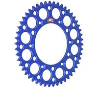 Renthal 224u-520 Ultralight Grooved Rear Sprocket Blu 50t