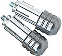 Renthal Road Bar End Weights Argento 22.2 mm