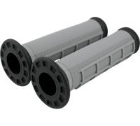 Renthal Impugnature Quad ATV Dual Compound Half Waffle Grigio Nero