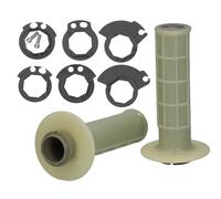 Renthal Manopole Lock-On R-Works Half Waffle Aramid Avorio G237