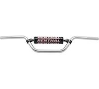 Renthal Manubrio Trials 7/8 22mm Argento 611 Con Imbottitura