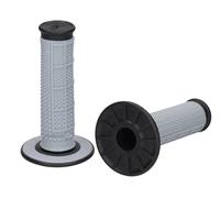 Renthal MX Dual Compound Half Waffle Tapered Grips Griffe Grigio/Nero