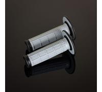 Renthal MX/Enduro Affusolato Dual Compound Manopole Diamante/Waffle (Grigio/