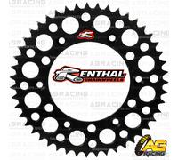 Renthal Pignone Posteriore Ultralight Nero 52T Per Honda CR 500 1993-2001