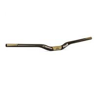 Renthal V2 Fatbar Carbon Rise 30 Mm Handlebar Nero 31.8 mm / 800 mm Black / Aluminium Gold