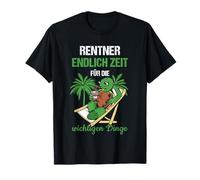Rentner Endlich Zeit für Die Wichtigen Dinge Rent Maglietta