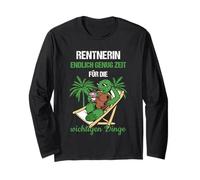 Rentnerin Endlich Genug Zeit für Die Wichtigen Dinge Rent Maglia a Manica