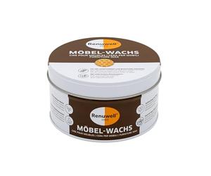Renuwell Cera per mobili Naturale, incolore, 500 ml, Cura dei mobili di Alta qualità con Cera d'api Naturale, Cera Antica Protegge Tutti i Tipi di Legno da umidità e Sporco