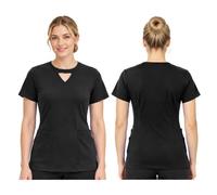 renvena Donna Tute Mediche Med Couture Camicie Scrub Maniche Corte Camicia | Vestibilità Slim Su Misura,Anti Rughe,Tasche Multifunzionali,Lavoro Ospedaliero,Clinica Veterinaria,Sanitario,Pratica Medica