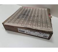 Renz Wire elementi per rilegatura 34 anelli, 3: 1, diametro 6.9 mm, 1/10,2 cm silver matt, 100 Pezzi