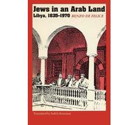 Renzo De Felice Jews in an Arab Land (Tascabile)