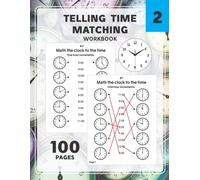 Renzo Winny Telling Time Matching Workbook (Tascabile)