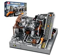 Reobrix Electric GBC Ball Mining Machine Set con doppi motori, giocattolo educativo STEM per dai 14 anni in su, adulti e ingegneri, regalo di veicoli da costruzione impegnativo 22023