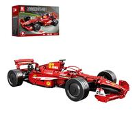Reobrix F1, kit per auto per adulti, tecnica Formula 1, kit per auto da corsa, 1:8, display del modello per casa, ufficio, oggetti da collezione per fan F1 14+ (928 pezzi, versione statica)