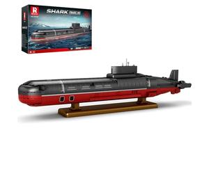 Reobrix Kit di costruzione subacqueo atomico 33048 Storia della Guerra Fredda, da collezione, kit di equipaggiamento militare per adulti, giocattolo di menta, regalo per uomini e bambini