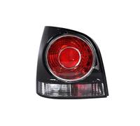 REOKIP Alloggiamento Lampada Fanale Posteriore Senza Lampadine Luce Di Segnalazione Paraurti Per VW Per POLO 2006 2007 2008 2009 2010 Fanale Posteriore(Black Left)