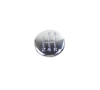 REOKIP Copertura Cappuccio Pomello Cambio Per Suzuki Per Swift SX4 Per ALTO | 2005-2014 Tappo di copertura della leva manuale a 5 velocità Parti Per Auto(Chrome Cap)