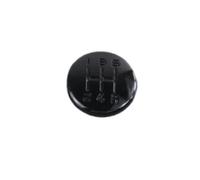 REOKIP Copertura Cappuccio Pomello Cambio Per Suzuki Per Swift SX4 Per ALTO | 2005-2014 Tappo di copertura della leva manuale a 5 velocità Parti Per Auto(Black Cap)