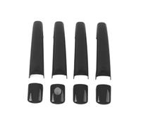 REOKIP Copertura Maniglia Porta Esterna Auto Per Citroen DS3 2009 2010 2011 2012 2013 2014 2015 2016 2017 2018 2019 Maniglia Esterna Porta(Black 4 door)