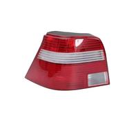 REOKIP Fanalino Di Coda Posteriore Avvertimento Freno Luce Girare Segnale Auto Taillight Lampada Housing Per VW Per Golf 4 1998-2008 Fanale Posteriore(White Left)