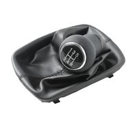 REOKIP Per A6 C5 A4 B5 A8 D2 1998 1999 2000 2001 Pomello Cambio Per Auto | Copri stivale con ghetta del cambio Parti Per Auto(5 Speed Black)