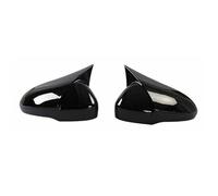 REOKIP per F&ORD per Mondeo per Fusion MK5 MKV5 2013-2018 Calotta Specchietto Retrovisore Laterale Calotta Parafango Portiera Esterna Finitura Case Posteriore (Gloss Black)