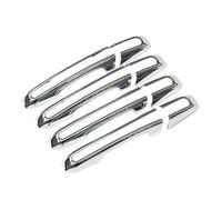 REOKIP Per Jaguar Per E-PACE XE XF XFL Per F-Pace Coprimaniglia Esterna Per Portiere Laterali Maniglia Esterna Porta(Argento)